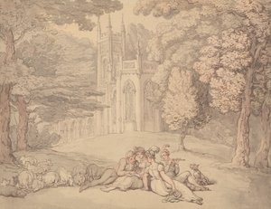 En sommeridyl af Thomas Rowlandson